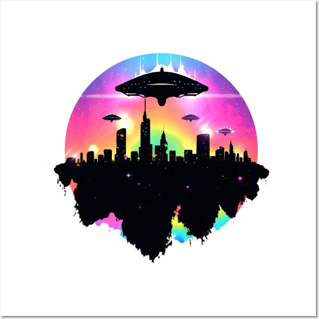 ufo Wall Art by skatermoment